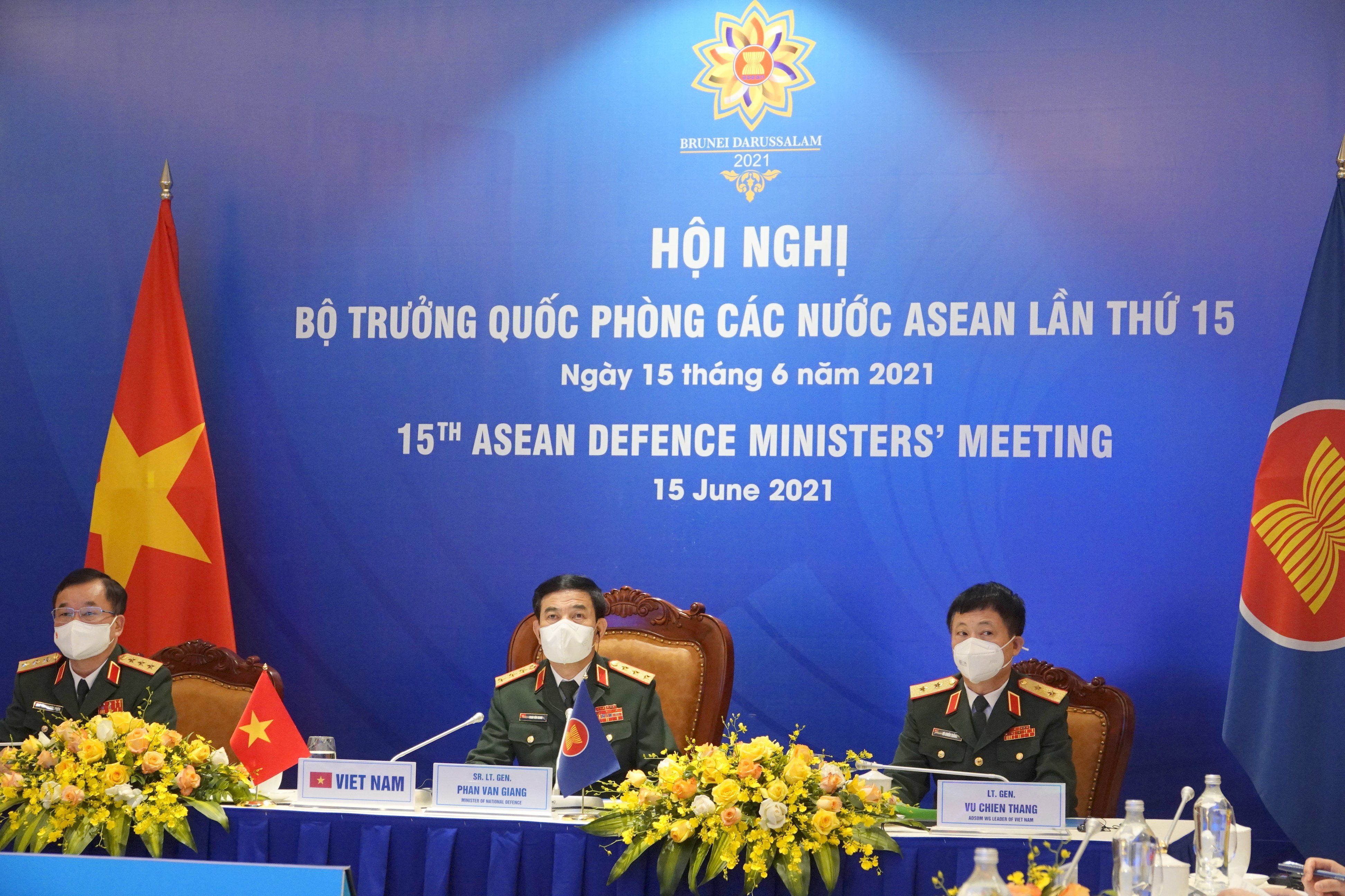 Bộ trưởng Quốc phòng ASEAN cam kết thúc đẩy an ninh và an toàn ở Biển Đông