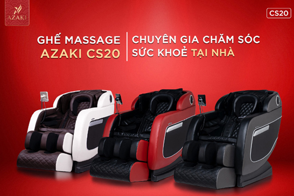 Azaki tư vấn 3 bước chọn mua ghế massage phù hợp