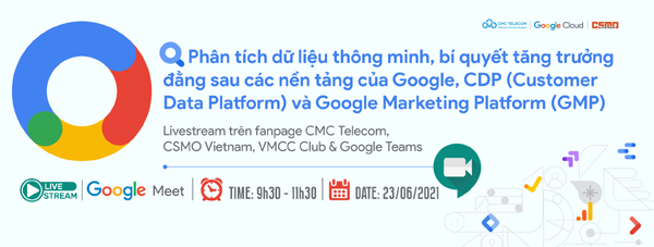 Sắp diễn ra hội thảo trực tuyến về nền tảng marketing của Google