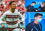 Ronaldo bị an ninh ngăn lại, kiểm tra thẻ vào sân EURO 2020