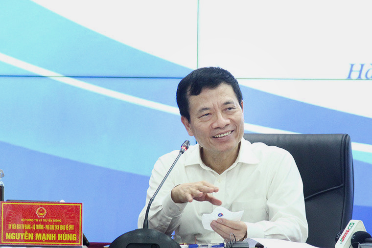 Bộ trưởng Nguyễn Mạnh Hùng phát biểu về chuyển đổi số trong nông nghiệp -  VietNamNet