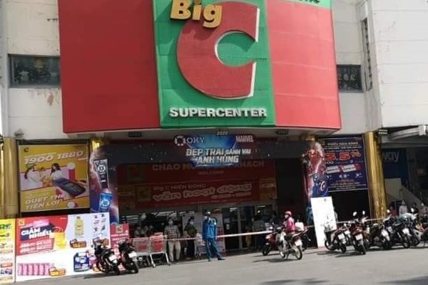 Siêu thị Big C ở TP.HCM tạm đóng cửa vì liên quan ca nghi nhiễm Covid-19