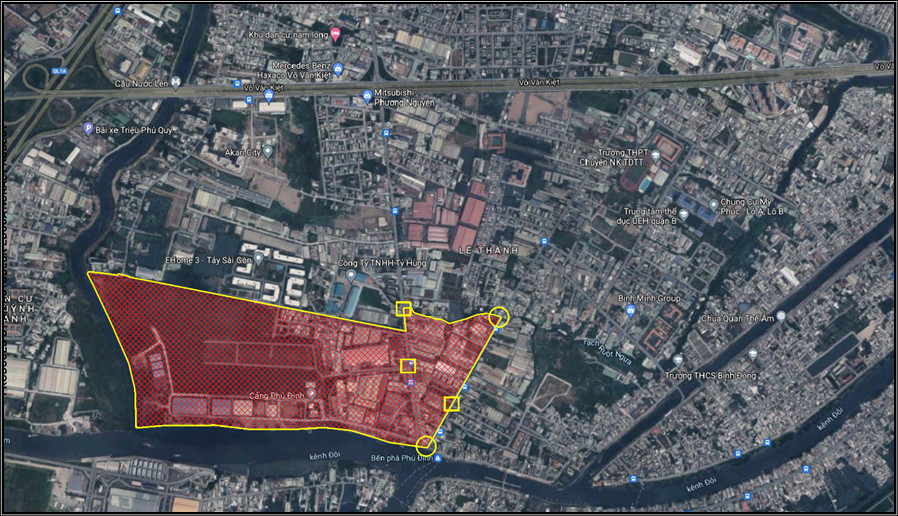 TP.HCM phong tỏa một khu phố ở quận 8 do ca nhiễm tăng cao