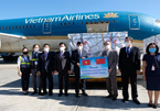 China-donated COVID-19 vaccines and syringes arrive at Noi Bai Airport