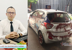 Hành vi tạt sơn lên taxi ở Linh Đàm có thể bị phạt tù đến 20 năm