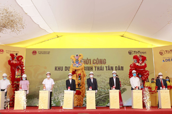 T&T khởi công xây dựng khu du lịch sinh thái biển ở Thanh Hoá