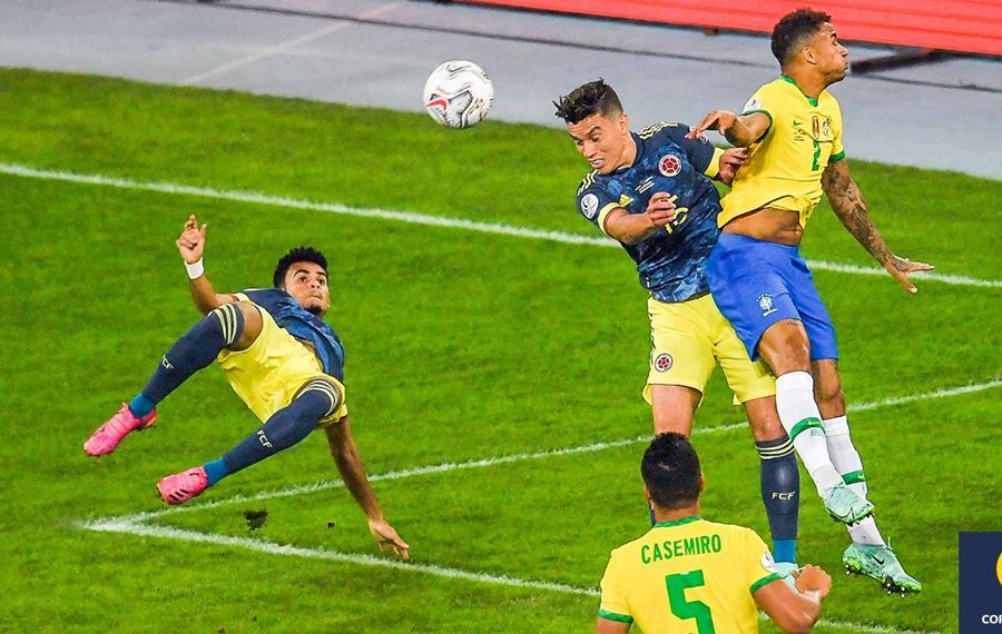 Video Brazil 2-1 Colombia: Ngả mũ trước siêu phẩm vô-lê
