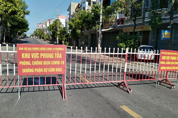 Phú Yên phong tỏa 3 địa điểm liên quan ca dương tính với SARS-CoV-2