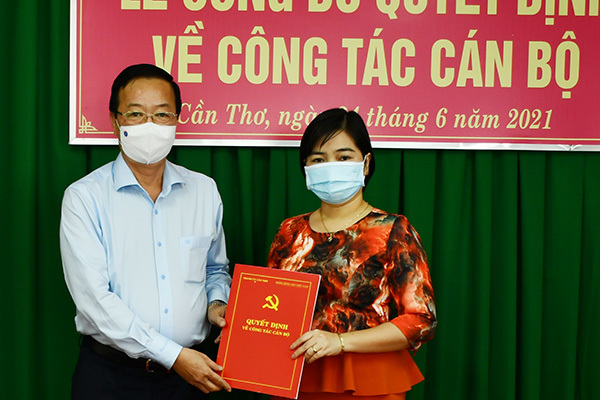 Giám đốc Sở GD-ĐT Cần Thơ làm Phó Ban Tuyên giáo Thành ủy