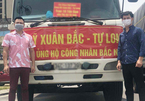 Tự Long, Xuân Bắc ủng hộ 30 tấn gạo cho Bắc Ninh chống dịch