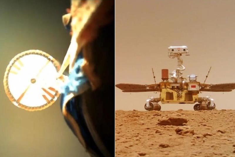Trung Quốc công bố video mới về cuộc thám hiểm sao Hỏa