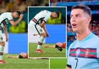 Ronaldo ném băng đội trưởng khi Bồ bị Bị đá khỏi EURO 2020