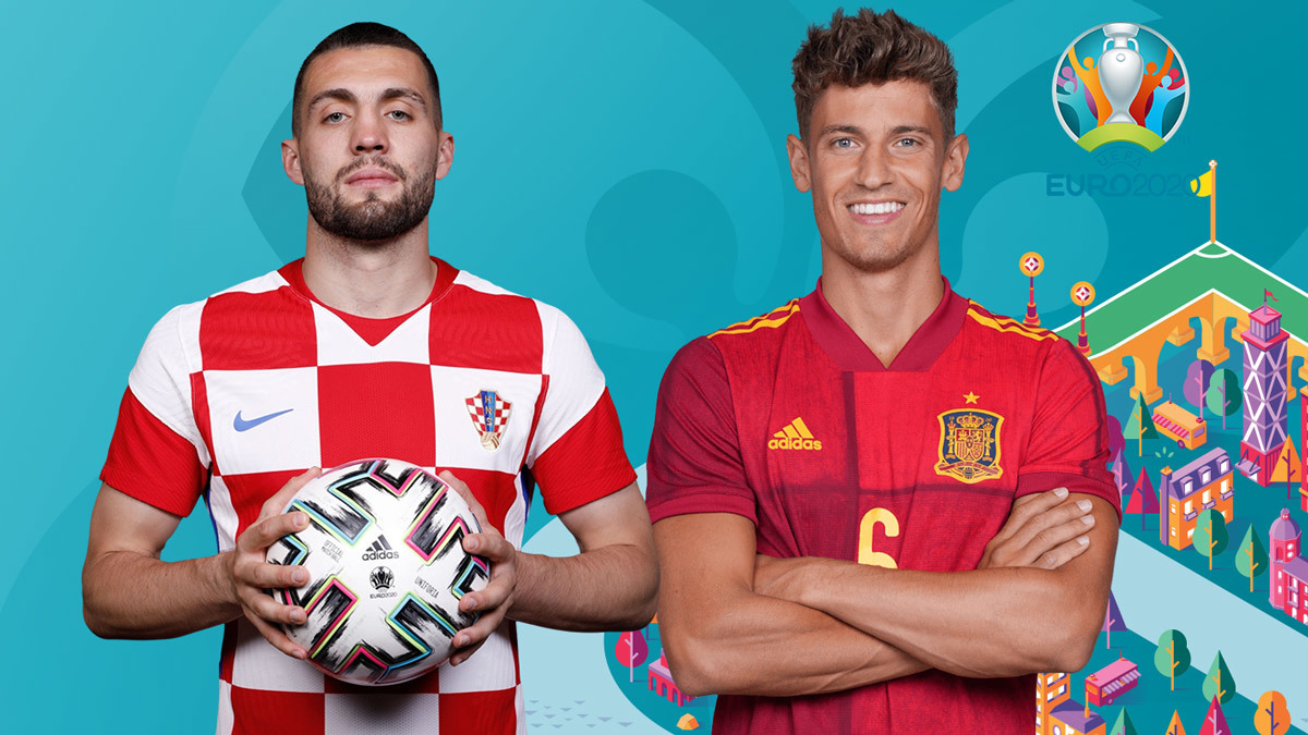 Keo Bong Ä'a Croatia Vs Tay Ban Nha Vong 1 8 Euro 2020 Vietnamnet