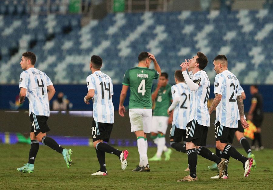 Video bàn thắng Argentina 4-1 Bolivia