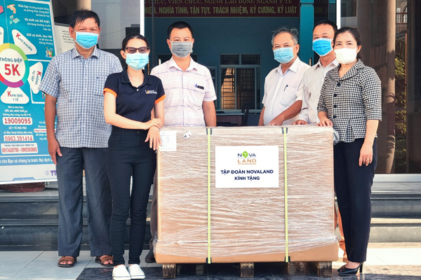 Novaland tiếp sức Phú Yên chống dịch Covid-19