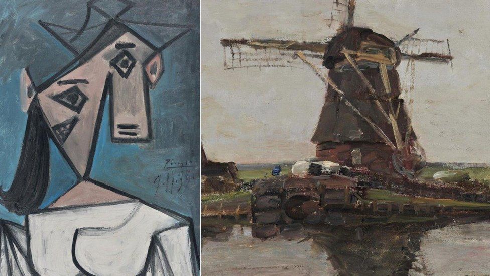 Tranh Triệu Đô Của Picasso Lộ Diện Sau 9 Năm Bị Đánh Cắp