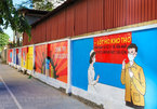 Murals in Hanoi convey message of fighting Covid-19