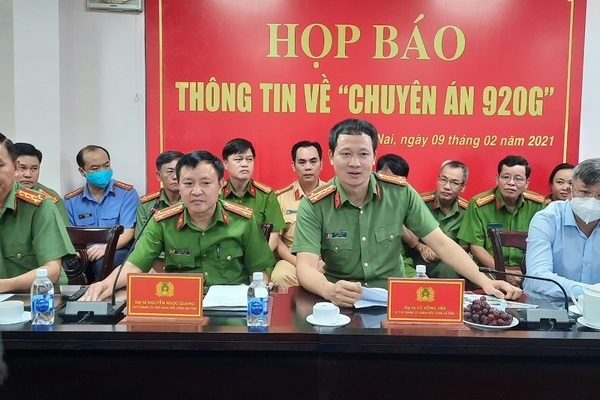 Giám đốc Công an Đồng Nai Vũ Hồng Văn được thăng hàm Thiếu tướng