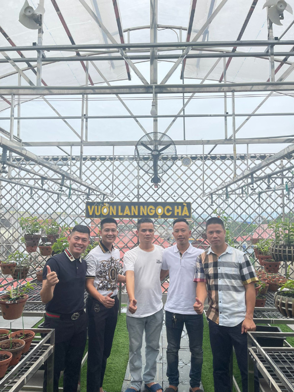 Vườn lan quý đẹp nức tiếng Thái Nguyên