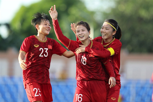 Women’s football team in group B of AFC Women’s Asian Cup