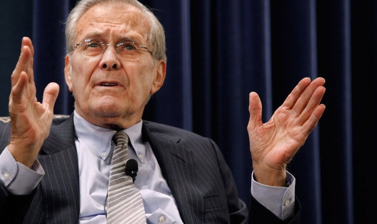 Cựu Bộ trưởng Quốc phòng Mỹ Rumsfeld qua đời