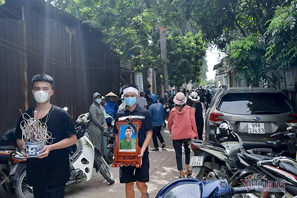 An táng quân nhân Trần Đức Đô