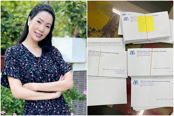 Trịnh Kim Chi quyên góp 178 triệu đồng giúp nhân viên hậu đài