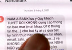 Dùng chữ ký, con dấu giả lừa tiền trong tài khoản ngân hàng