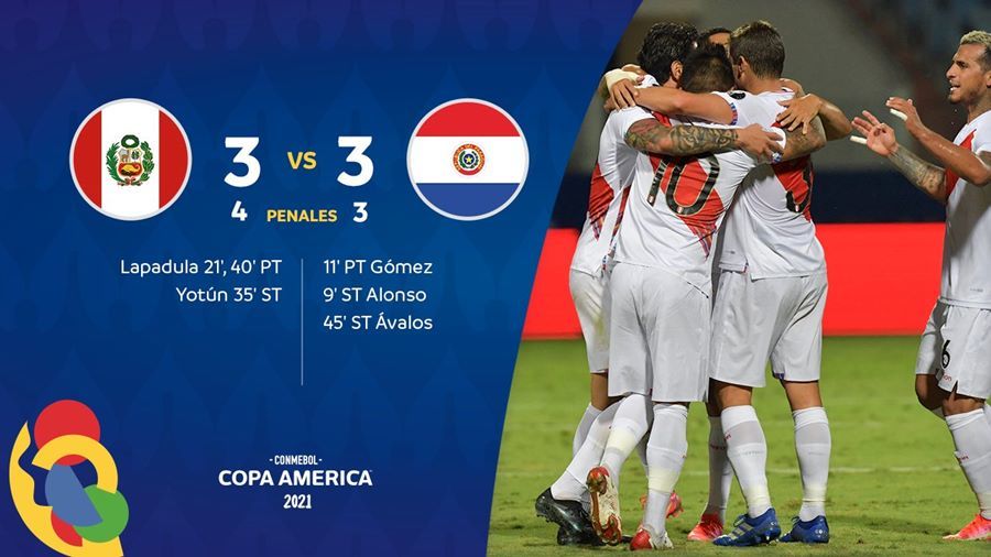 Peru vào bán kết Copa sau màn rượt đuổi siêu kịch tính