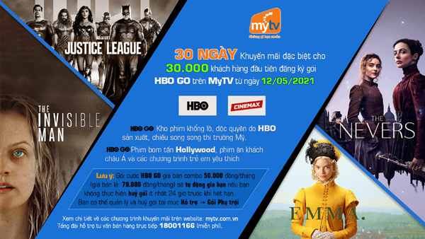 Top phim không nên bỏ lỡ của HBO GO trên MyTV