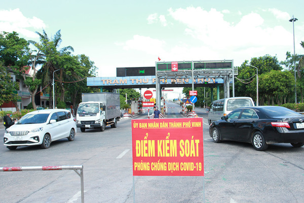 Người dân ra vào TP Vinh không cần giấy xét nghiệm âm tính với SARS-COV-2