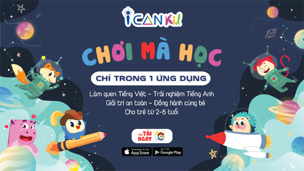 Ứng dụng Việt bắt tay đối tác quốc tế thiết kế nền tảng ‘chơi mà học’ cho trẻ