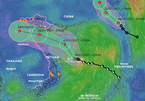 2 áp thấp nhiệt đới trên Biển Đông, một khả năng thành bão hướng vào Bắc Bộ