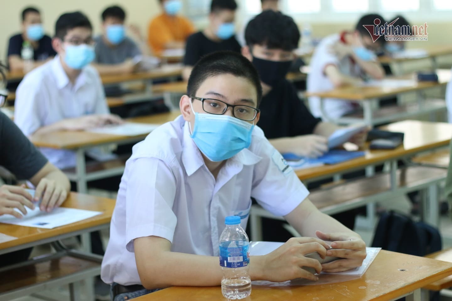 Bắc Giang dừng gấp 1 điểm thi tốt nghiệp vì thí sinh mắc Covid-19