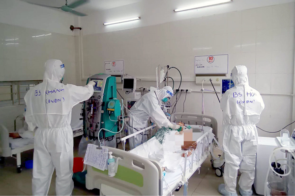 Năm bệnh nhân Covid-19 tử vong, có 2 người dưới 40 tuổi