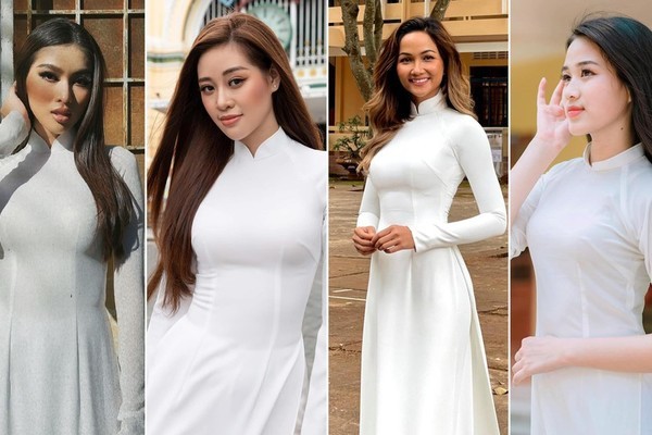 Dàn hoa hậu, á hậu gửi lời chúc may mắn tới các sĩ tử