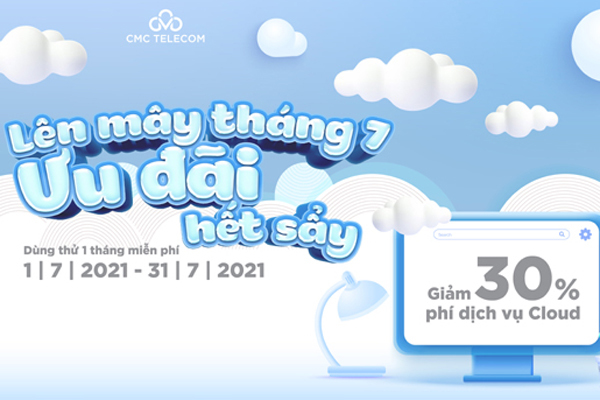 Ưu đãi đặc biệt cho khách hàng sử dụng CMC Multi-Cloud Platform trong tháng 7