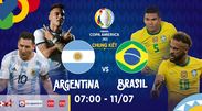 Brazil 0-0 Argentina: Messi đối đầu Neymar (H1)