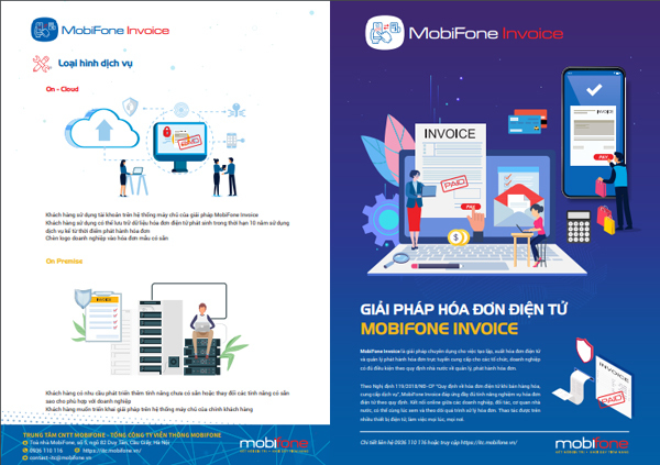 MobiFone Invoice - hoá đơn điện tử siêu tiện ích cho doanh nghiệp