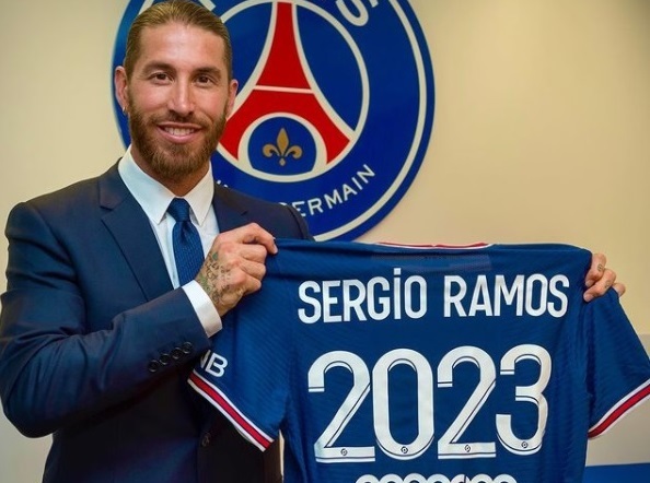 Sergio Ramos chính thức gia nhập PSG