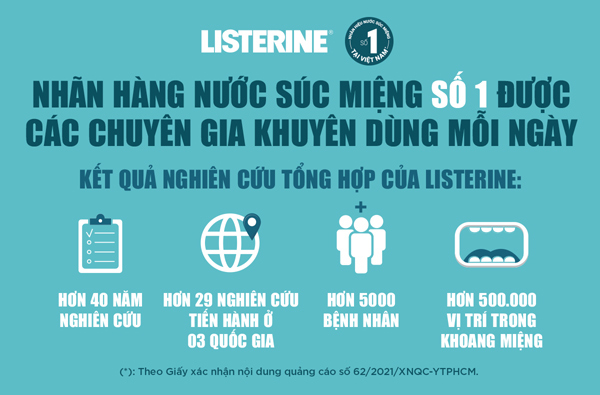 Lý do nên duy trì thói quen súc miệng bằng dung dịch diệt khuẩn