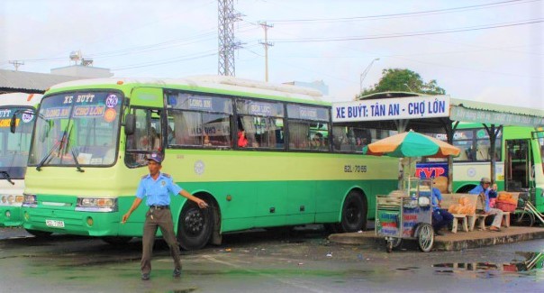 Long An tạm ngưng các hoạt động vận tải hành khách