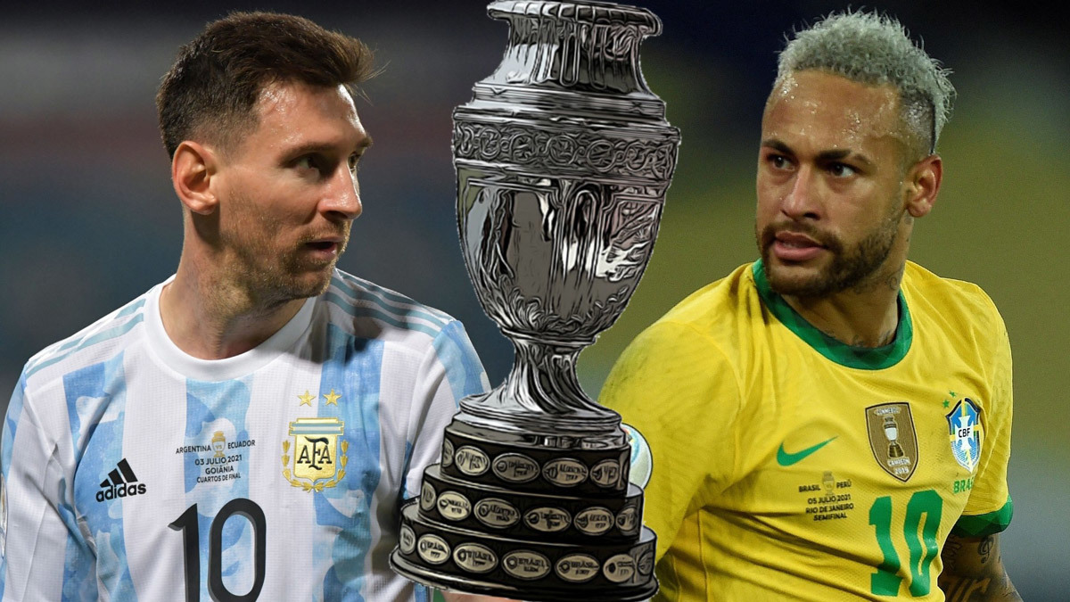 Messi và Neymar sẽ cùng đối đầu trong giải đấu Copa America. Hãy xem ai sẽ chiến thắng trong trận đấu này! Cả hai là những ngôi sao đẳng cấp và có sức ảnh hưởng lớn trong làng bóng đá thế giới, vì vậy đây là một trận đấu không thể bỏ qua. Nhấn vào hình ảnh để biết thêm chi tiết về trận đấu đầy kịch tính này.