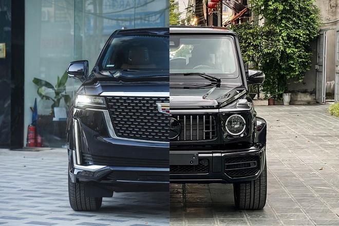 Mercedes-AMG G 63 và Cadillac Escalade, cuộc chiến SUV hơn 10 tỷ đồng