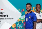 Link xem trực tiếp Anh vs Italy: Chung kết EURO 2020