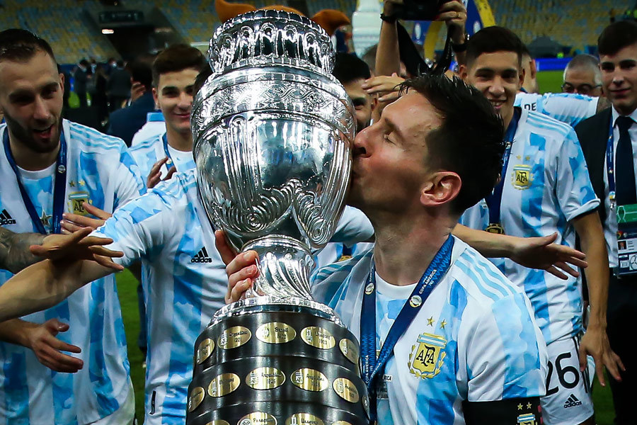 Argentina 1-0 Brazil ʋô địch Copa Aмerica 2021 Messi phá dớp