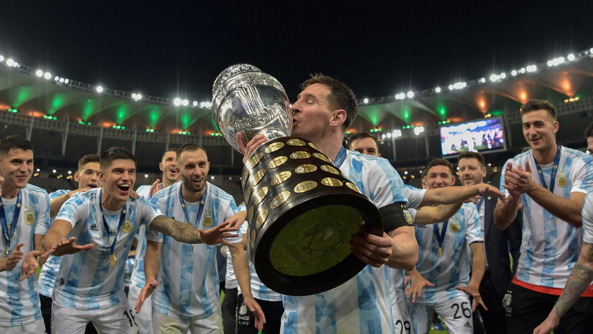 Argentina 1-0 Brazil vô địch Copa America 2021 Messi phá dớp
