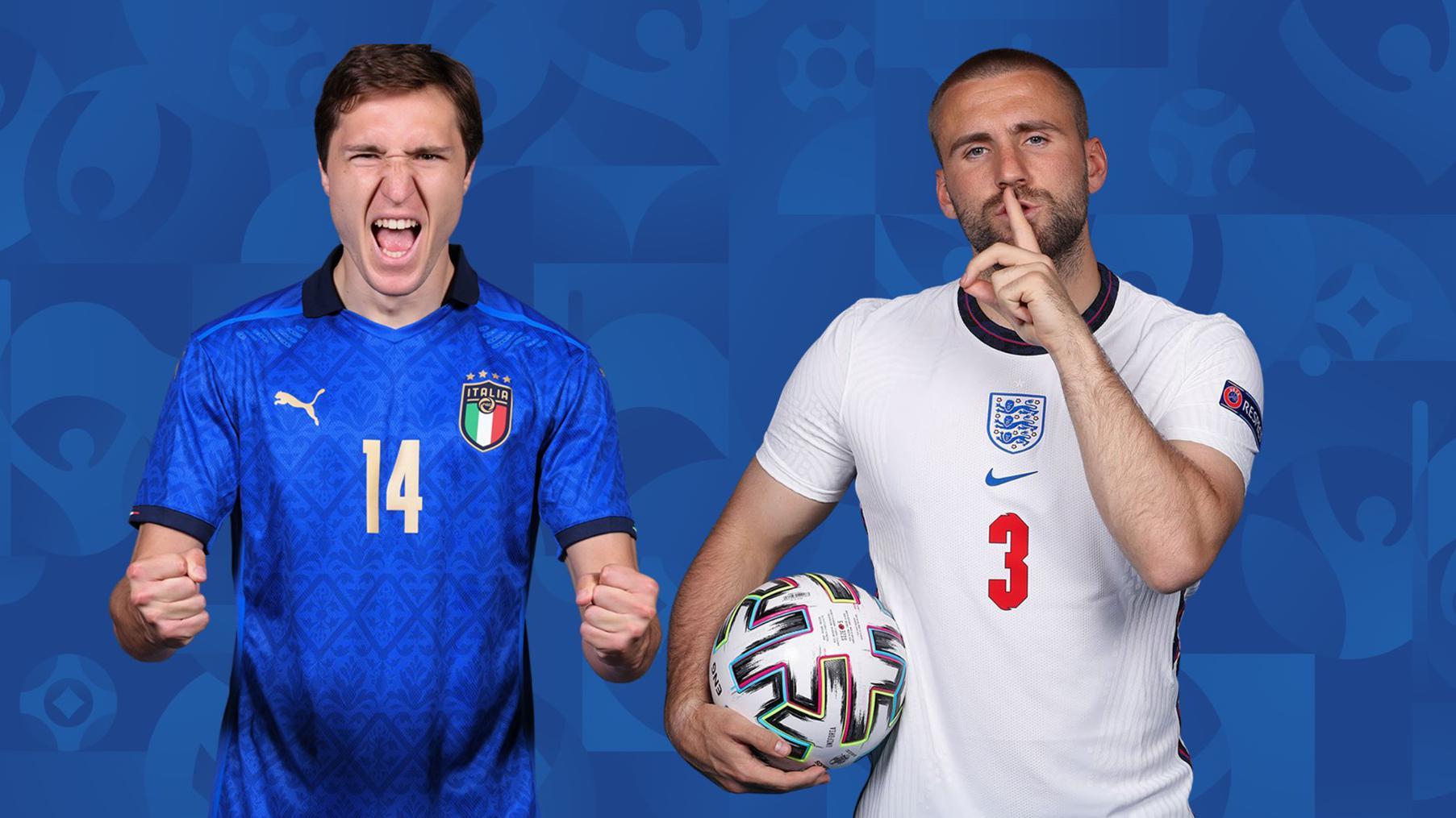 Italy vs Anh: 4 điểm nóng quyết định chung kết EURO 2020