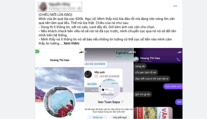 Nở rộ lừa đảo homestay giá rẻ thời dịch bệnh