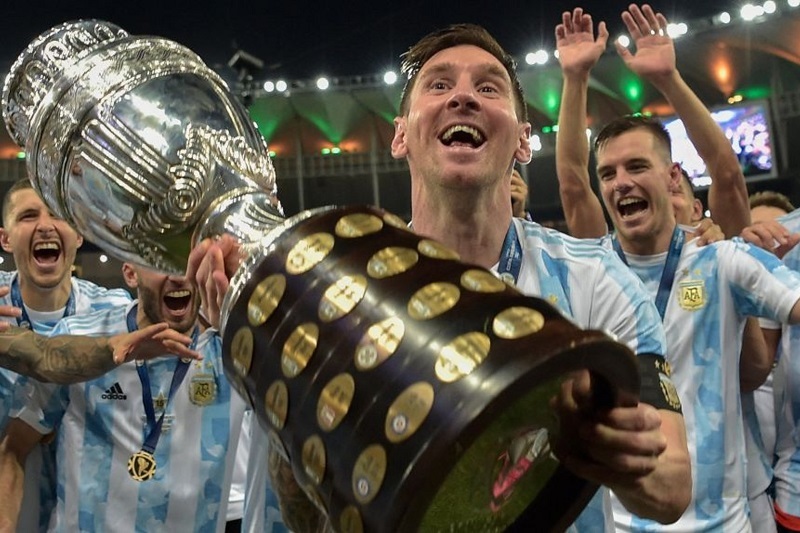 Messi played his last home game for Argentina